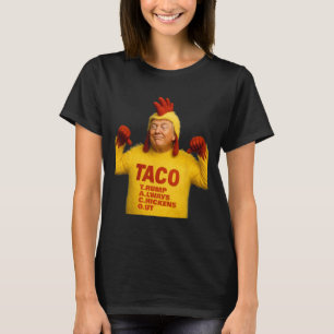 Camiseta Trump Taco Trump Sempre se Acovarda
