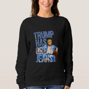 Camiseta Trump Tem Jeans Excelentes Engraçados Memória Polí