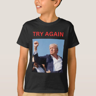 Camiseta Trump Tentar Novamente