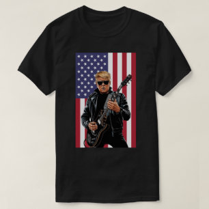 Camiseta Trump toca guitarra