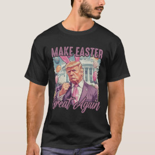 Camiseta Trump Torne O Excelente Do Felz pascoa De Novament