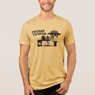 Camiseta Trump Tower (Preto no Claro)