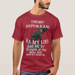 Camiseta Trump Triunfo da Vontade 1935 Nascimento Nação 191