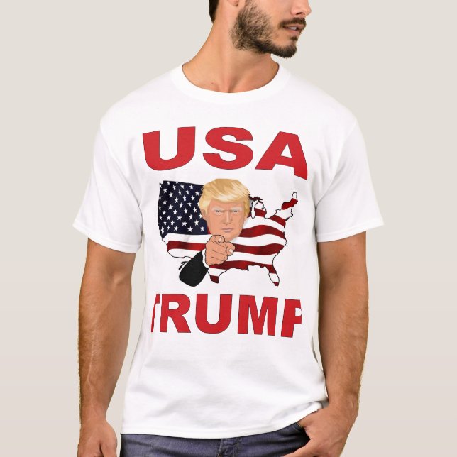 CAMISETA TRUMP USA (Frente)