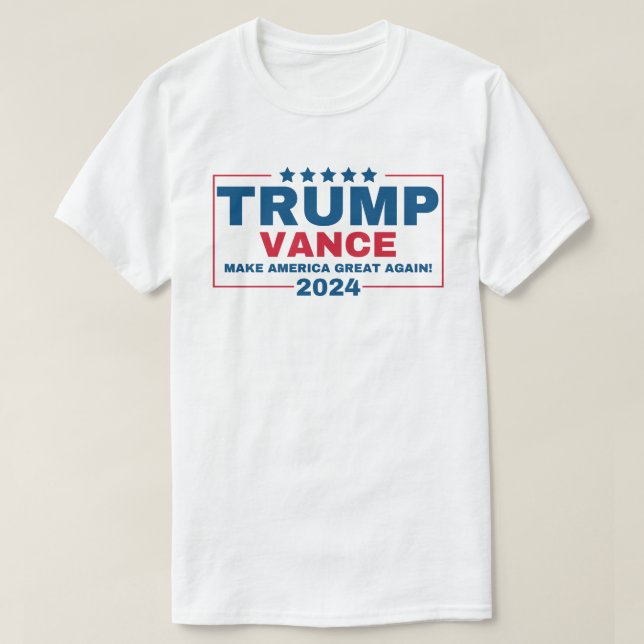 Camiseta Trump Vance (Frente do Design)