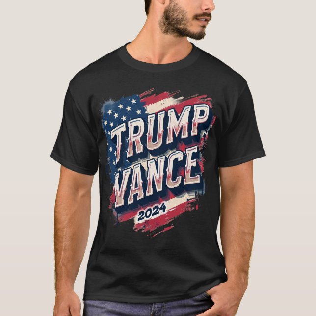 Camiseta Trump Vance 2024 (Frente)
