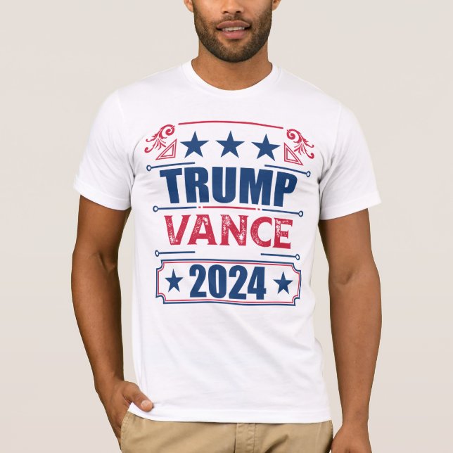 Camiseta Trump Vance 2024 (Frente)