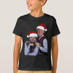 Camiseta Trump Vance 2024 Irmãos Papais noeis Engraçado Tru