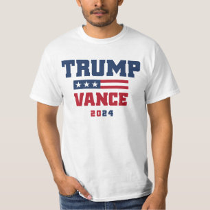 Camiseta Trump Vance 2024 Para Presidente