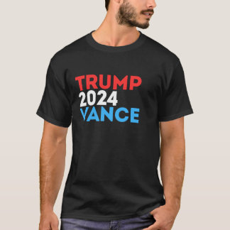 Camiseta Trump Vance 2024 Presidente VP/Patriota Eleitoral
