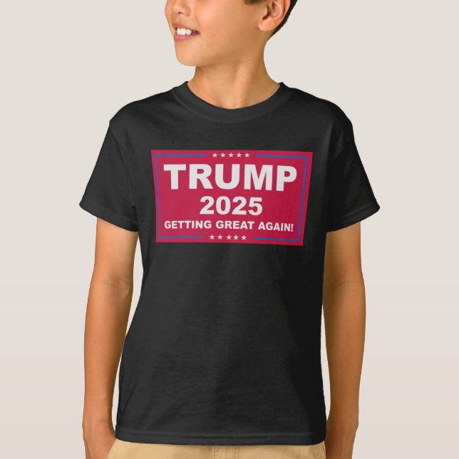 Camiseta Trump Vance 2025 - Excelente Novamente () (Frente)