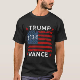 Camiseta Trump Vance 24 TShirt, Trump 2024 Eleição