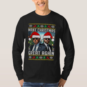 Camiseta Trump Vance Brothers Faz Excelente de Natal novame