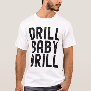 Camiseta Trump Vance Drill Byby Trump Presidente