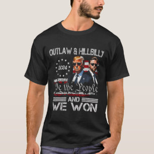 Camiseta Trump Vance Ganhamos o Dia da Inauguração 2025 47º