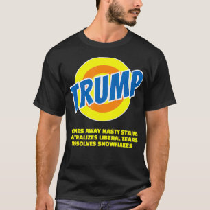 Camiseta Trump Vava Longe Das Chaminés Dessoluciona Floco d