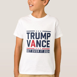 Camiseta Trump venceu 2024 Presidente Eleitoral Trump Vance
