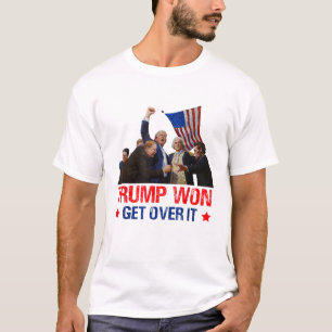 Camiseta Trump venceu 2024 supere o 47º presidente dos EUA