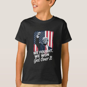 Camiseta Trump Venceu Supere isso Vitória de Trump 47º Pres