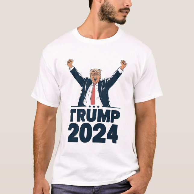 Camiseta Trump Victory 2024 (Frente)