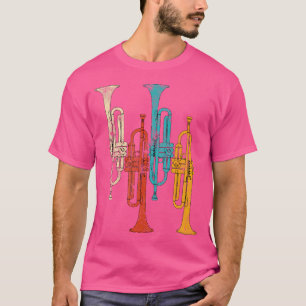 Camiseta Trumpe Jazz