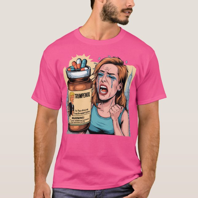 Camiseta Trumpenol Medicamento Para A Síndrome De Descolame (Frente)