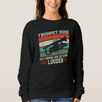 Camiseta Trumpet Player Vintage Retro Trumpet Dude Like A N
