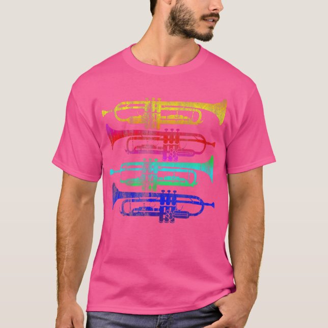 Camiseta Trumpeter Musical Gift Trumpet (Frente)