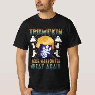 Camiseta Trumpkin Faz Excelente De Halloween Novamente
