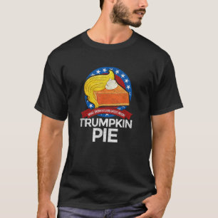 Camiseta Trumpkin Pie Americano O Dia de Ação de Graças Shi