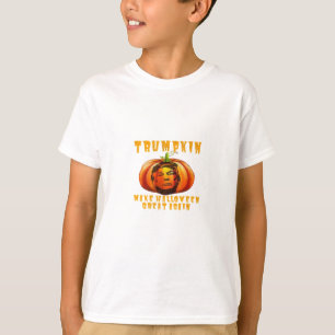 Camiseta Trumpkin Torna O Excelente De Halloween Novamente