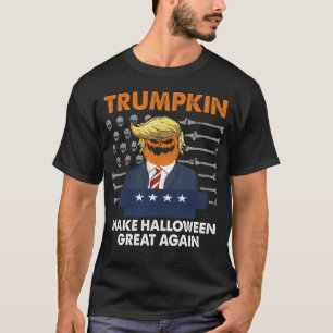 Camiseta Trumpkin Torna O Excelente De Halloween Novamente