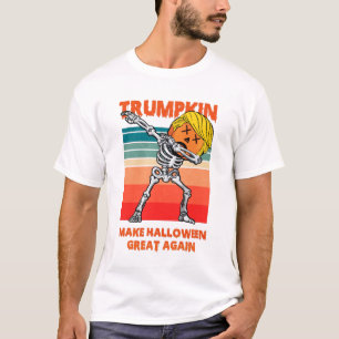 Camiseta Trumpkin Tornar Excelente de Halloween novamente 3