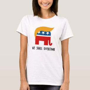 Camiseta Trumplican - nós devemos Overcomb