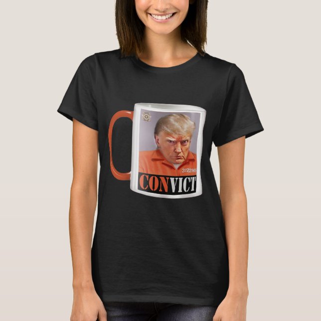 Camiseta Trump's MUG-Shot. (Frente)