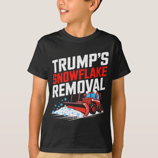 Camiseta Trump's Snowflake Remove Bold Statem Conservador (Frente)
