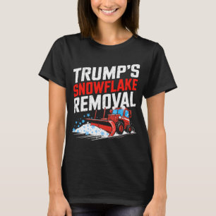 Camiseta Trump's Snowflake Remove Bold Statem Conservador