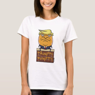 Camiseta Trumpty Dumpty - desenhos animados do trunfo