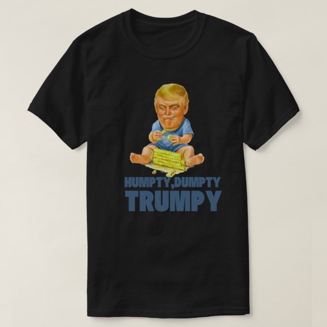 Camiseta Trumpty Dumpty Funny (Frente do Design)