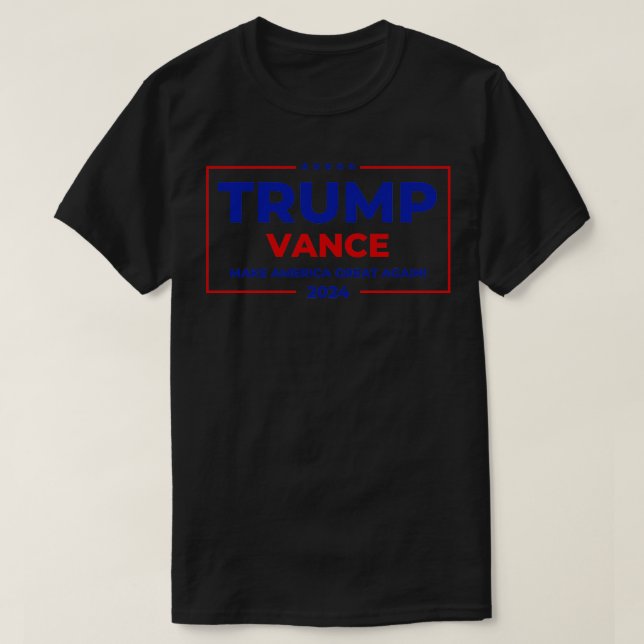 Camiseta TrumpVance 15 (Frente do Design)