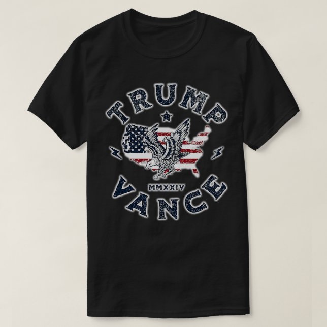 Camiseta TrumpVance 2 (Frente do Design)