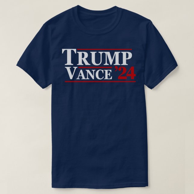 Camiseta TrumpVance 9 (Frente do Design)