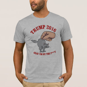 Camiseta Trunfo 2016 - Agarre-os pelo p---- - - Presidentia