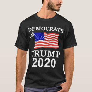 Camiseta Trunfo 2020 Democratas para a bandeira do trunfo