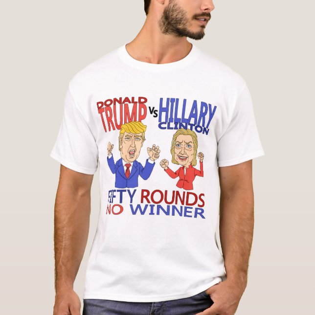 Camiseta Trunfo contra Clinton (Frente)