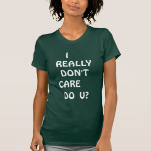 Camiseta Trunfo de Melania "que eu realmente não me import