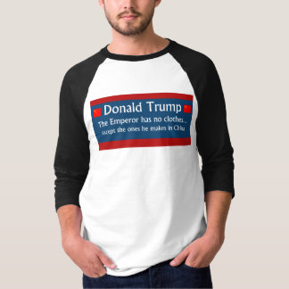 Camiseta Trunfo: O imperador não tem nenhuma roupa 2016