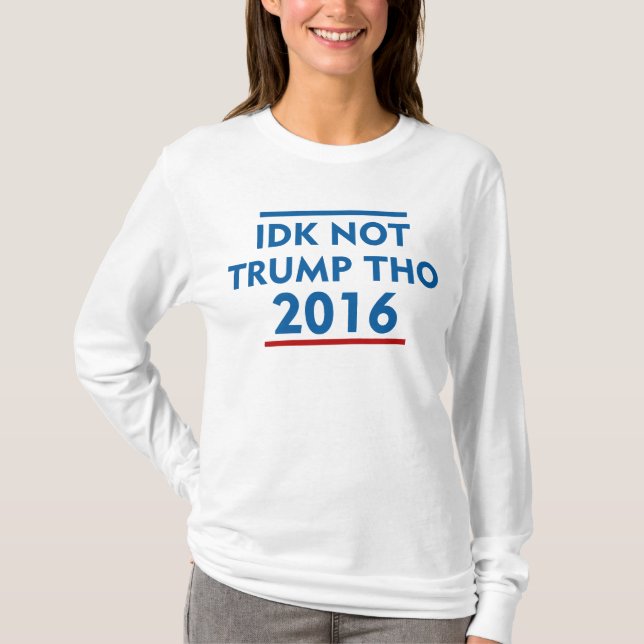 Camiseta Trunfo Tho de IDK não (Frente)