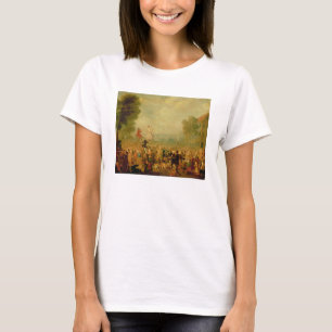 Camiseta Trupe dos atores que executam em um Tightrope
