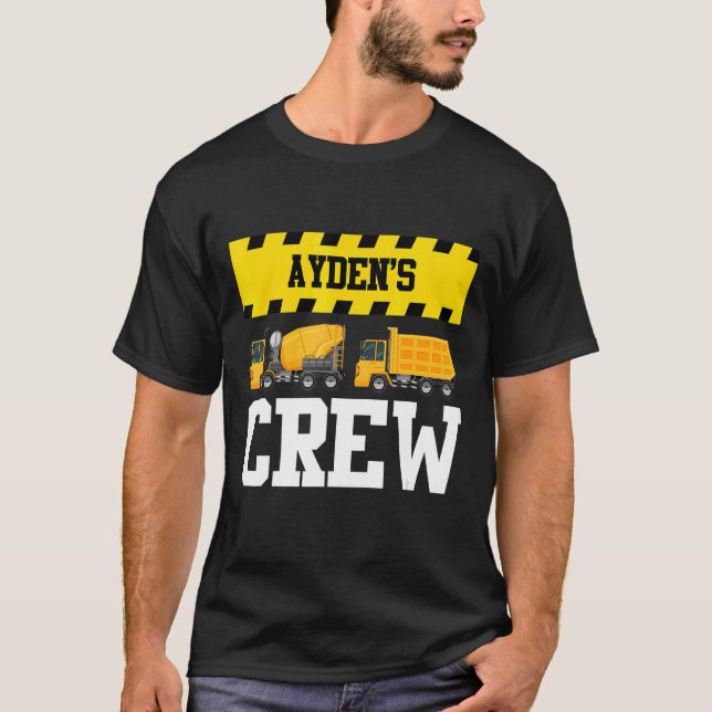 Camiseta Truque De Bomba Personalizada Da Tripulação De Con (Frente)